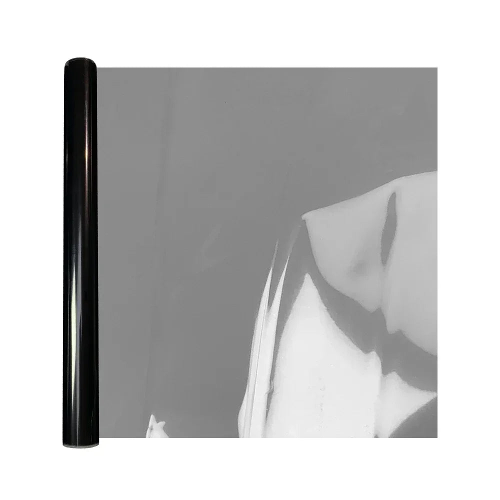 Light Black Smoke Tint Film Gloss Transparent PVC Wrap Headlight And Taillight Foil Cover For Car S 15