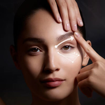 GoldenGlow 24K Gold  Hyaluronic Acid Eye Cream  Firming Moisturizer For Dark Circles  Eye Bags 3