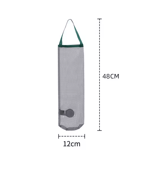 Reusable Hanging Mesh Storage Bags For Kitchen Fruit And Vegetables 3