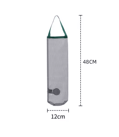 Reusable Hanging Mesh Storage Bags For Kitchen Fruit And Vegetables 3