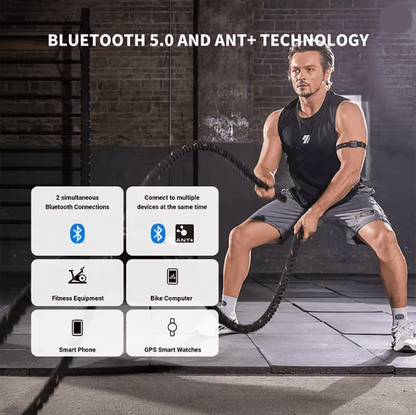 COOSPO HW9 Armband Heart Rate Monitor With Bluetooth And ANT Plus Connectivity 1
