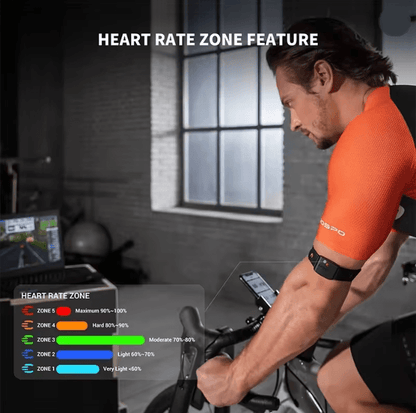 COOSPO HW9 Armband Heart Rate Monitor With Bluetooth And ANT Plus Connectivity 2