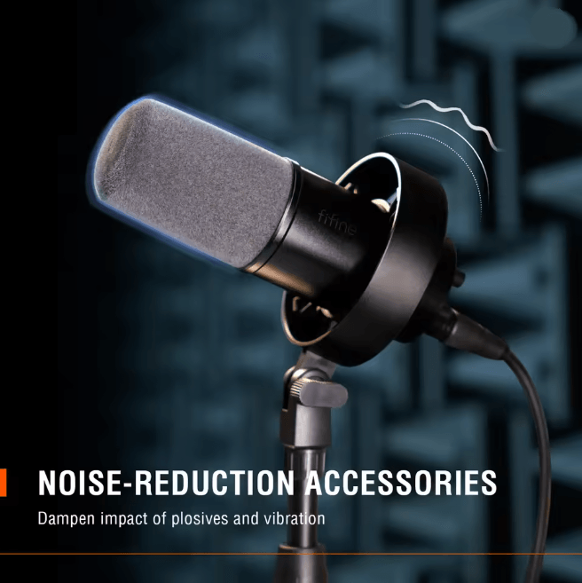 FIFINE K688 Dual USB XLR Professional Dynamic Microphone Kit 2