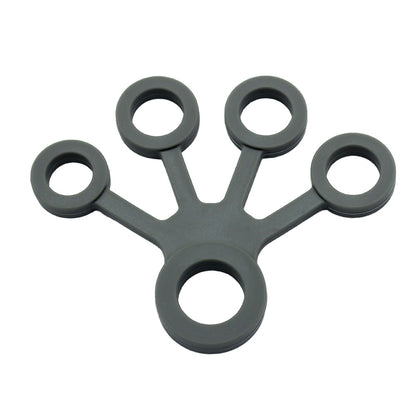 Antistress Finger Grip Silicone Ring Exerciser 3 Levels Fitness Resistance Band Finger Sensory Hand 5