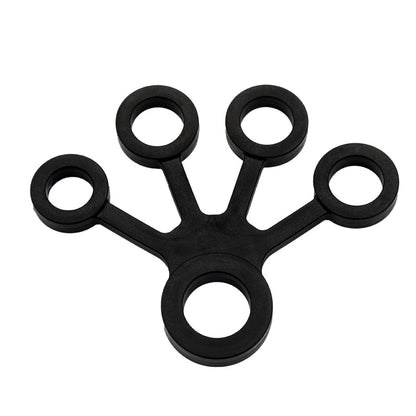 Antistress Finger Grip Silicone Ring Exerciser 3 Levels Fitness Resistance Band Finger Sensory Hand 6