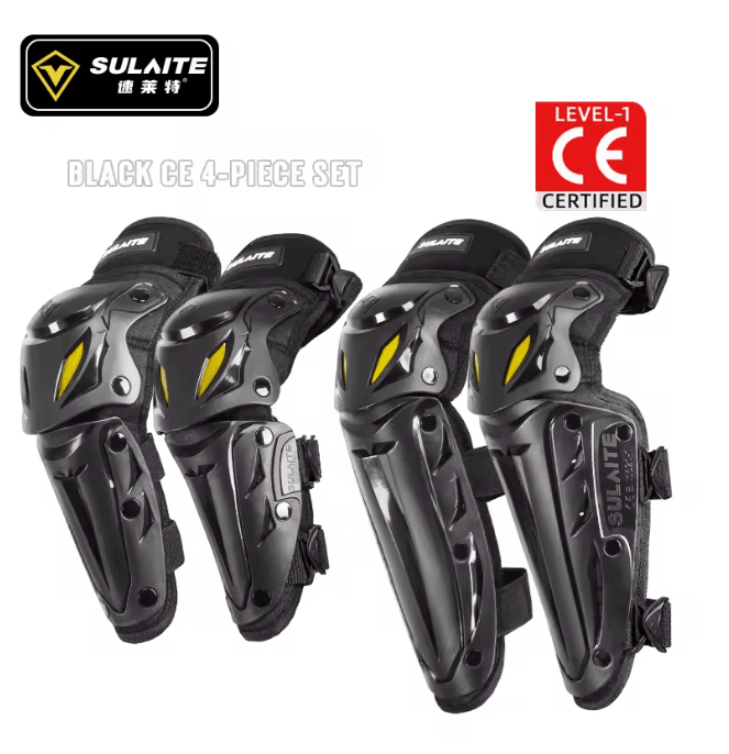 Motocross Moto Protection Knee And Elbow Pad Set For OffRoad Racing 4