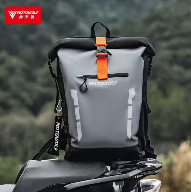Motowolf Waterproof Motorcycle Backpack 20L Large Capacity Riding Bag