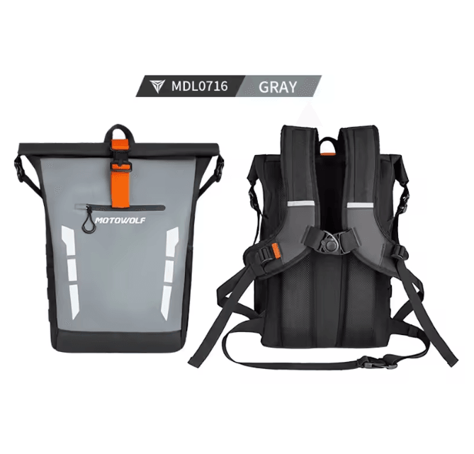 Motowolf Waterproof Motorcycle Backpack 20L Large Capacity Riding Bag 2