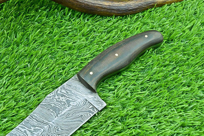 Hand Forged Damascus Steel Chef Knife  115 Custom Handmade Kitchen Knife 3