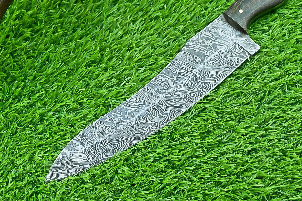Hand Forged Damascus Steel Chef Knife  115 Custom Handmade Kitchen Knife 1