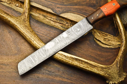 Exclusive 12 Hand Forged Damascus Steel Chef Knife  Custom Handmade Kitchen Knife 2