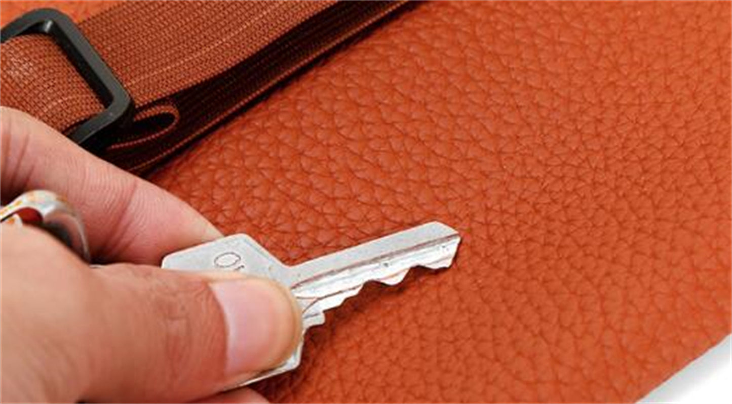 Auto Clip Holder Tissue Box, PU Leather Car Armrest Organizer, Seat Back Paper Napkin Holder Accessory