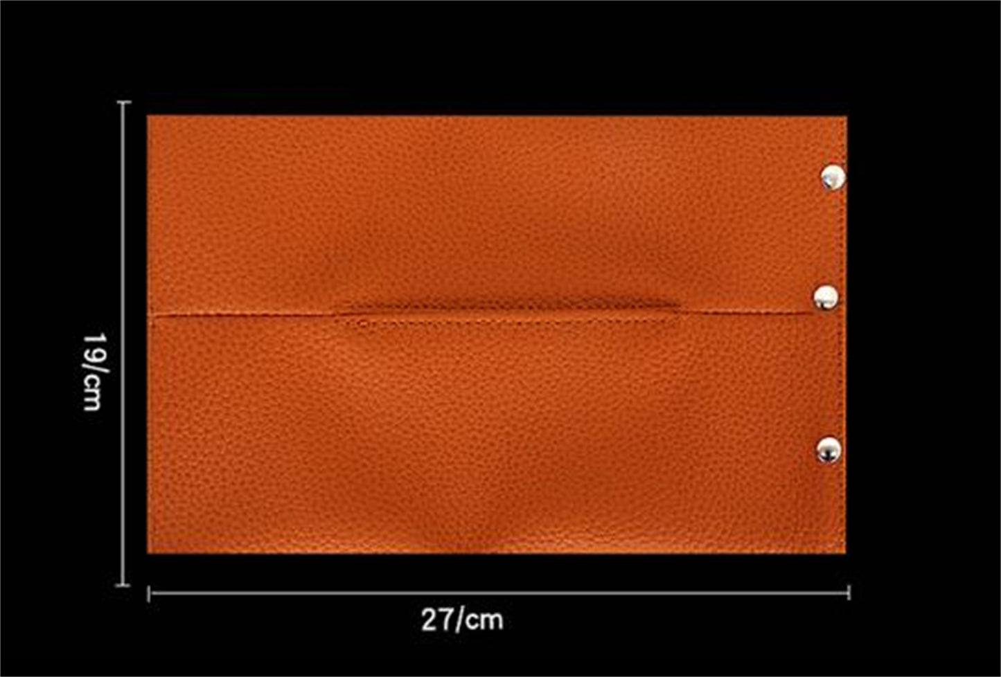 Auto Clip Holder Tissue Box, PU Leather Car Armrest Organizer, Seat Back Paper Napkin Holder Accessory