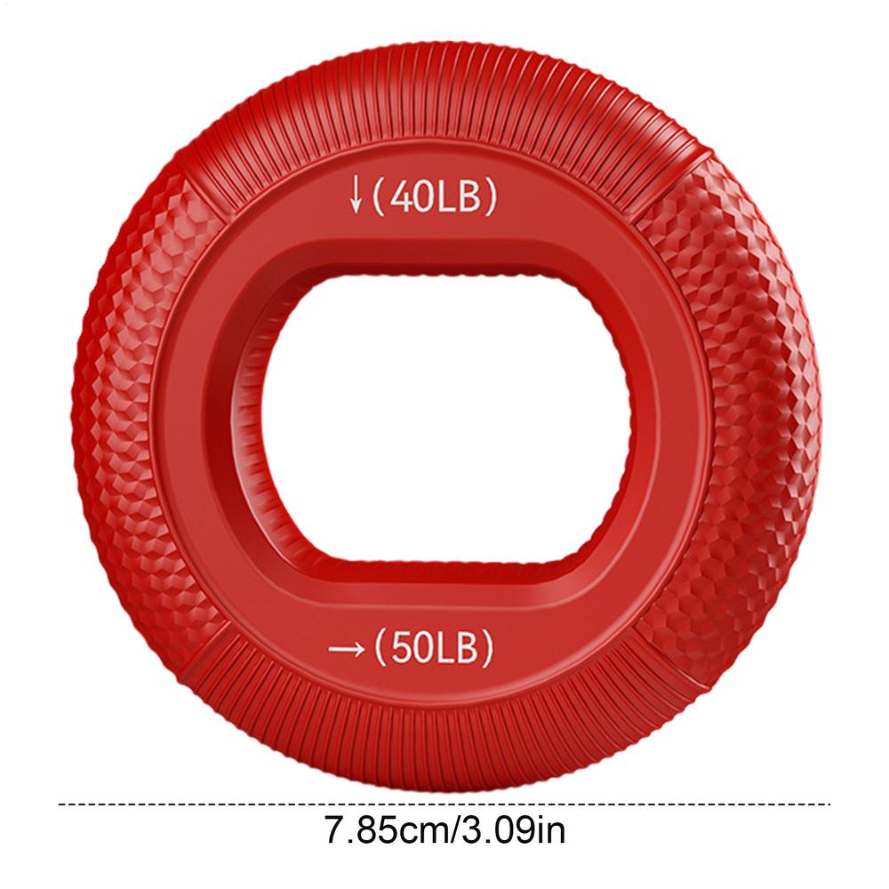 Hand Grip Strengthener Ring Silicone Finger Trainer Wrist And Finger Workout Expander Muscle Streng 8