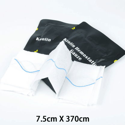 KaolinPro Z Fold Hemostatic Gauze For Tactical First Aid And Emergency Trauma Care 1