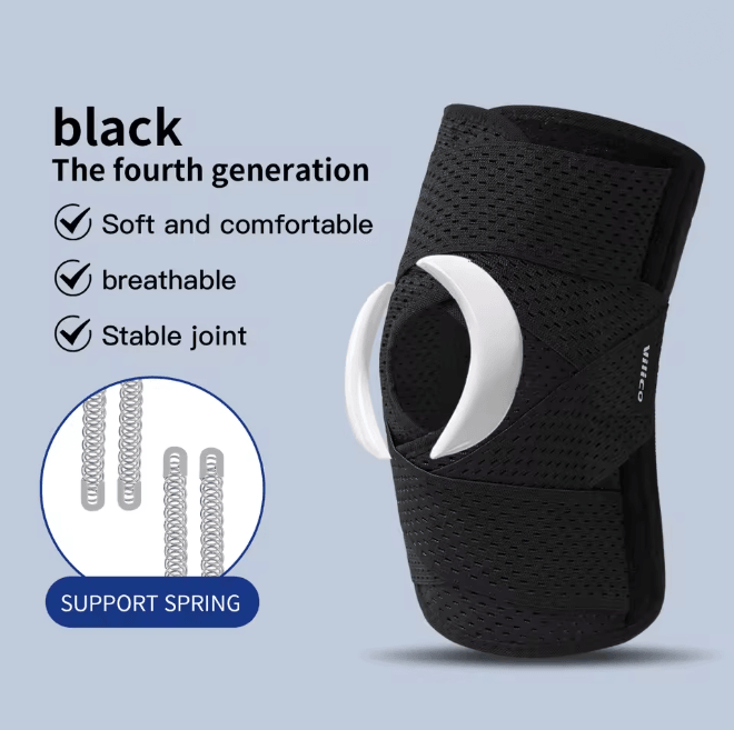 FlexiGuard Pressurized Elastic Knee Support Brace For Sports And Joint Protection 4