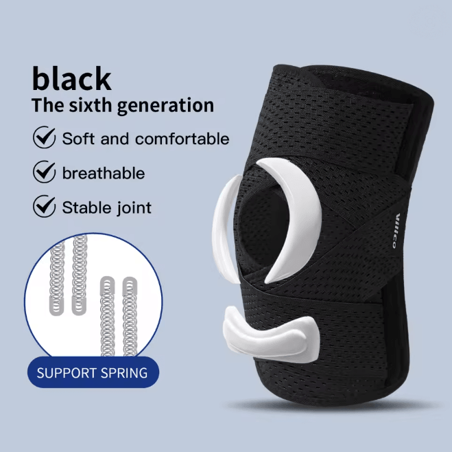 FlexiGuard Pressurized Elastic Knee Support Brace For Sports And Joint Protection 8