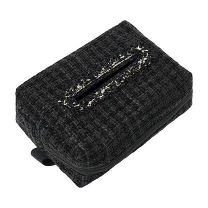 Creative Car Tissue Box, Small Fragrance Style, High End Car Hanging Paper Box, Multi Function Handrail Box