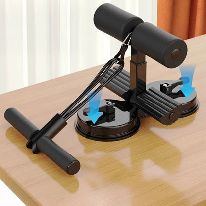 SitUp Assistant With Elastic Drawstring Core AB Trainer Aids Double Suction Cup Core Strength Train 1