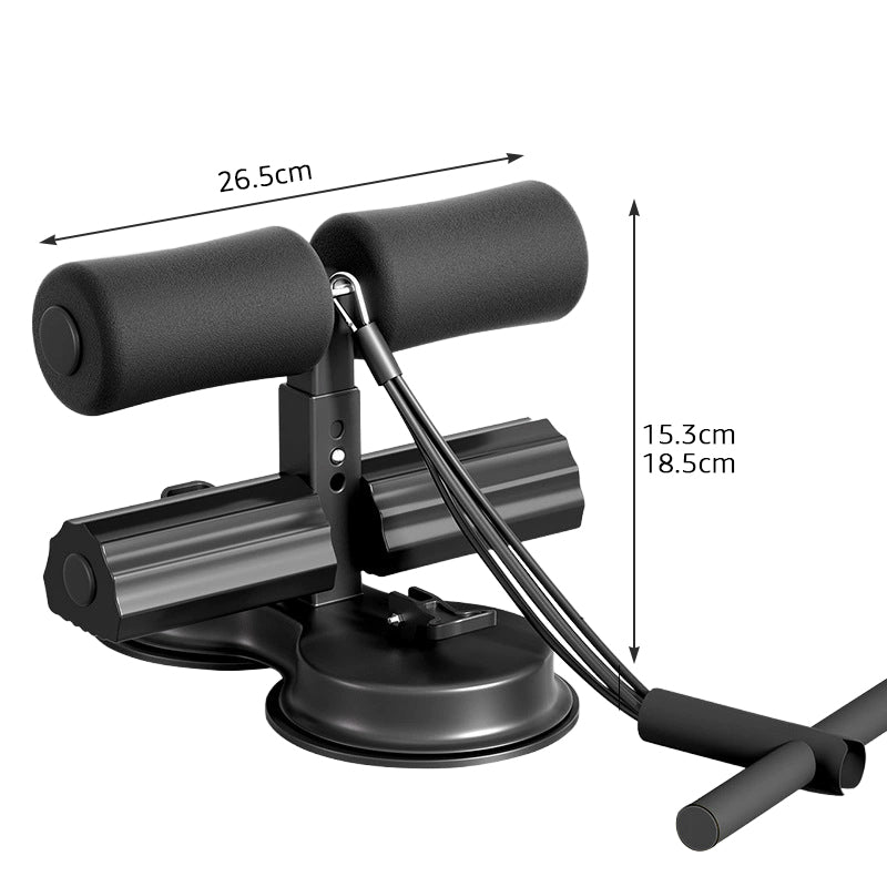 SitUp Assistant With Elastic Drawstring Core AB Trainer Aids Double Suction Cup Core Strength Train 5
