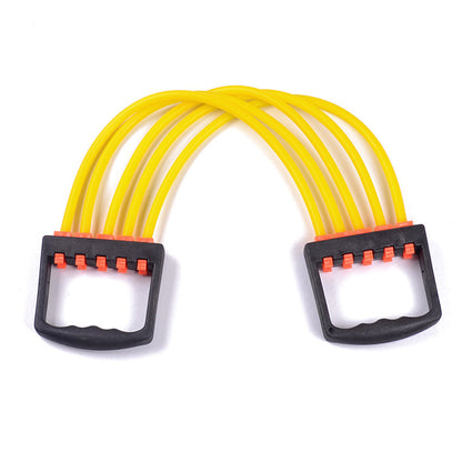 Yoga 5 Resistance Bands, Fitness Cable Rope, Sport Chest Expander Puller for Home Workout Exercise