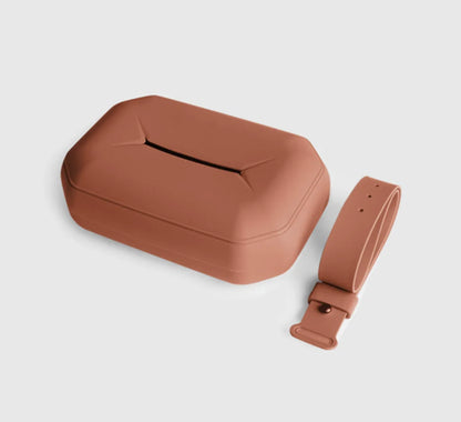 Silicone Car Tissue Box Hanging Tissue Bag Essential Car Accessories For Interior Organization 5