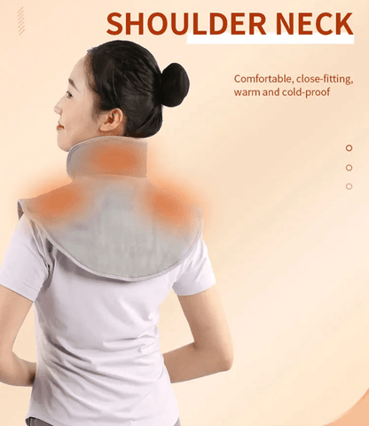 ThermaFlex Heated Neck And Shoulder Wrap With Vibration And Thermal Compression 3