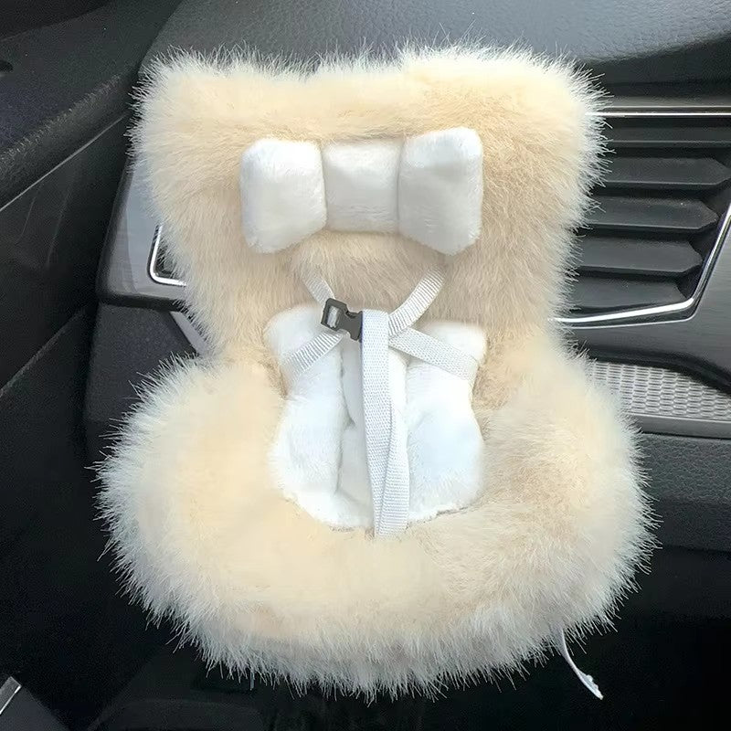 Cartoon Chair Model Car Seat, Car Doll Safety Seat, Doll Car Interior Styling Decoration