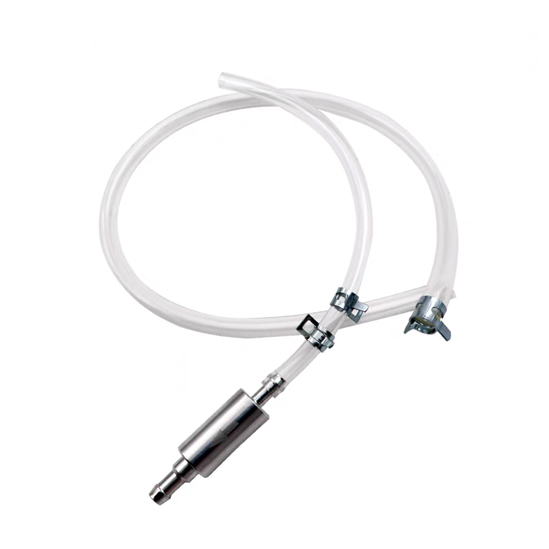 Auto Car Brake Clutch Bleeder Hose One Way Check Valve Motorcycle Brake Fluid Bleeder Pipe 3