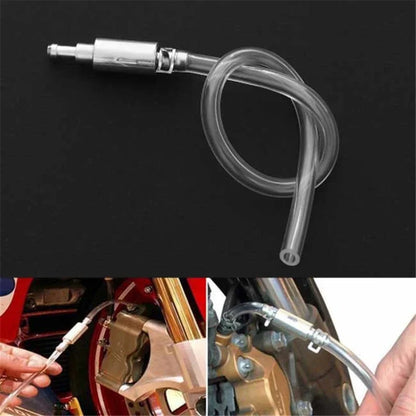 Hydraulic Clutch One Way Valve, Car Brake Bleeder Hose Tube, Bleeding Tool Adapter Kit, Auto Accessories