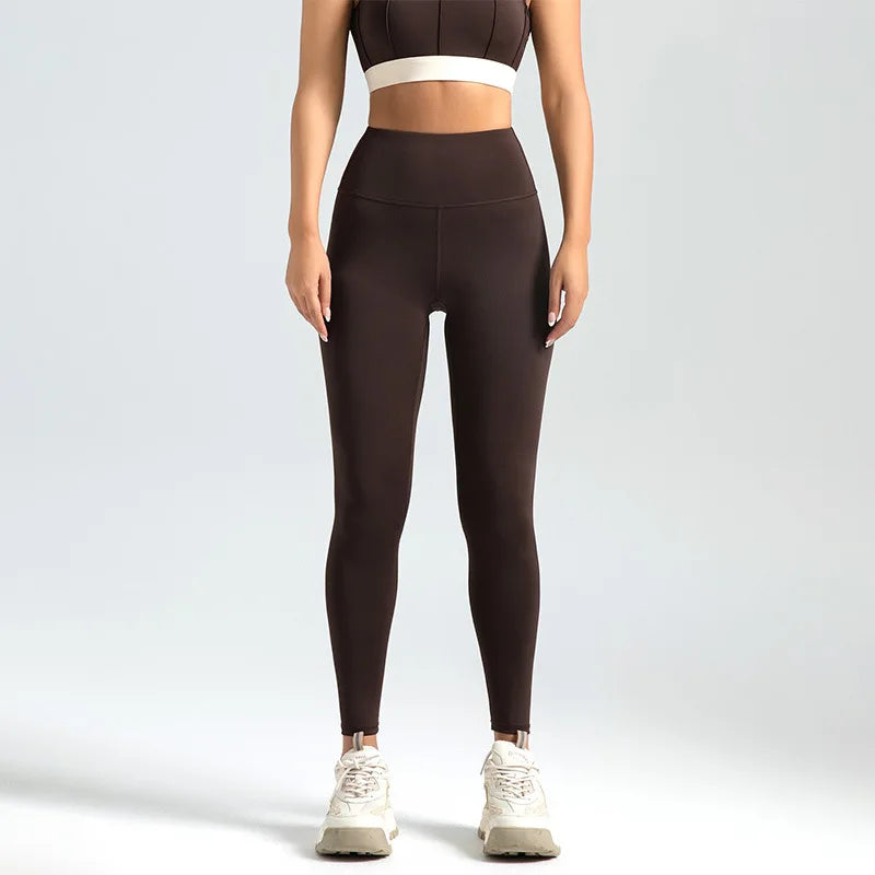 Seamless Gym Leggings for Women, High Waist Yoga Pants, Booty Lifting Sports Clothing, Sexy Fitness Wear
