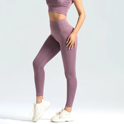 Seamless Gym Leggings for Women, High Waist Yoga Pants, Booty Lifting Sports Clothing, Sexy Fitness Wear