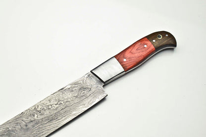 Professional Damascus Chef Knife  Hand Forged 12 Blade Kitchen Knife Gift 1