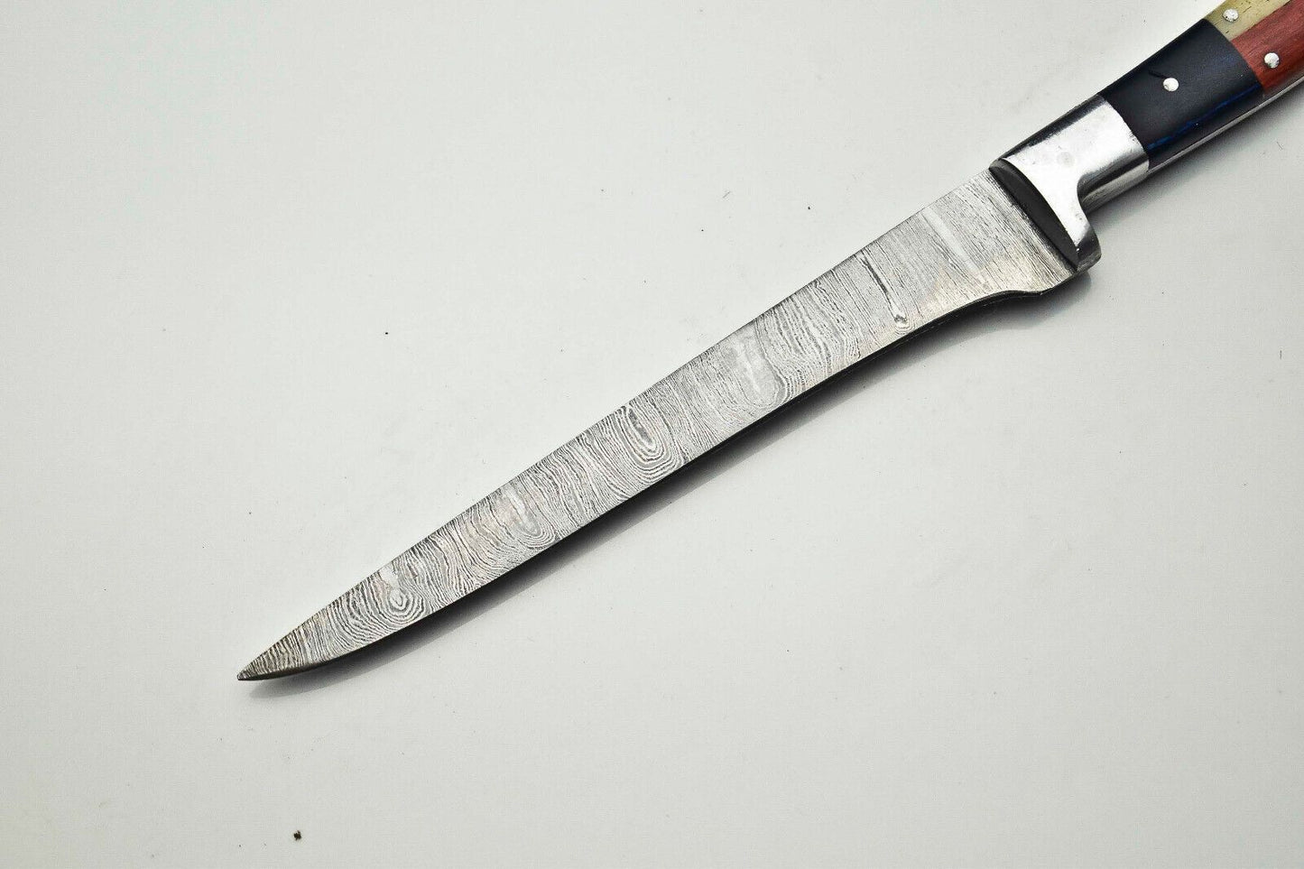 Beautiful Handmade Damascus Chef Knife  12 Inch Full Tang Kitchen Knife Gift 2