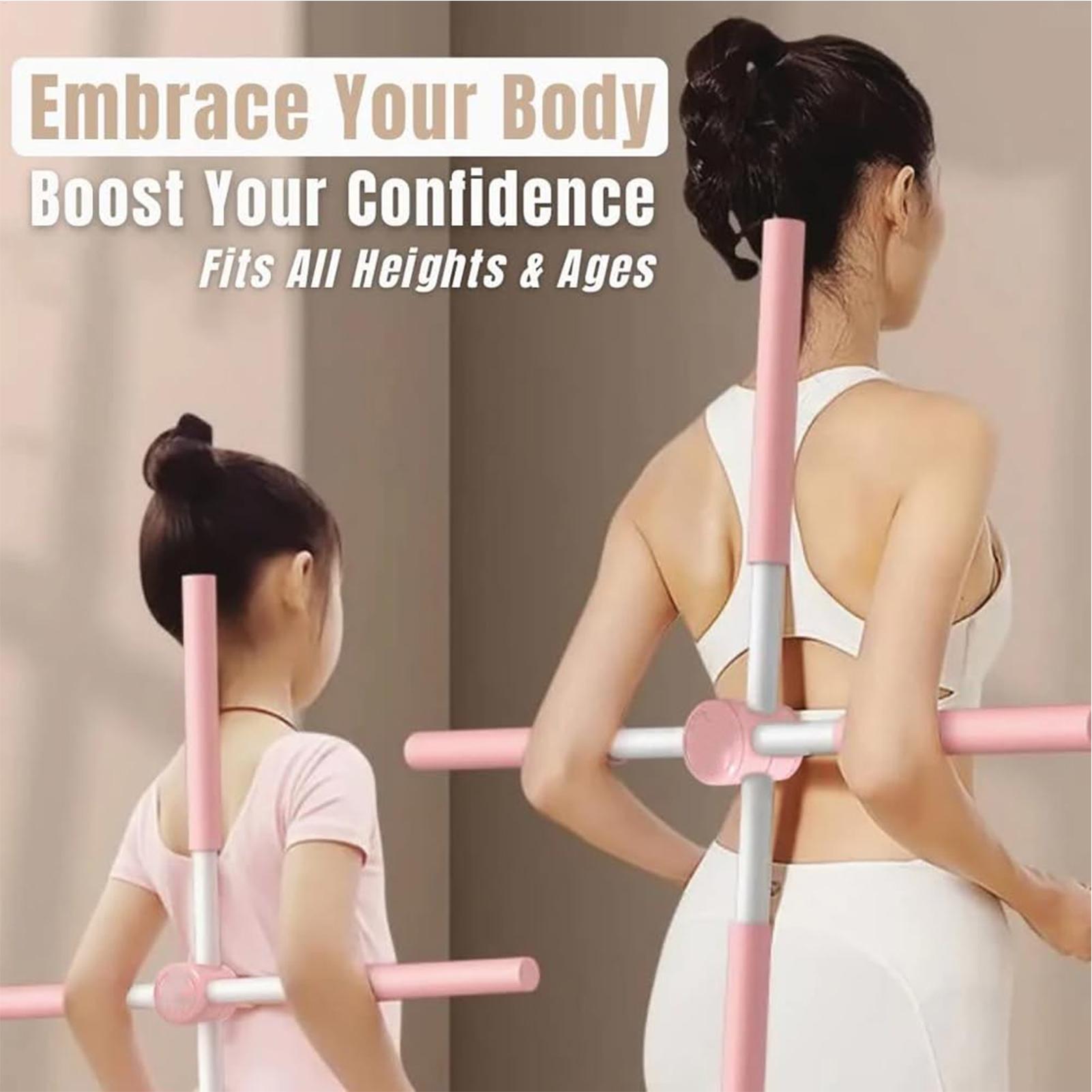 Postures Corrector Yoga Stick, Back Stretcher for Neck Pain Relief, Portable Workout Equipment for Home