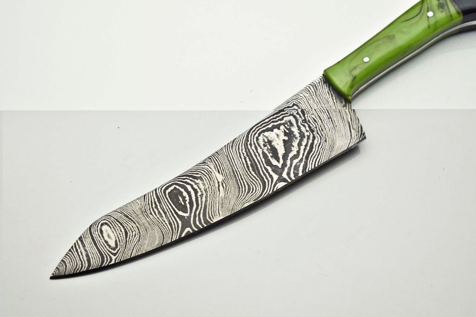 Luxury Handmade Damascus Chef Knife  12 Forged Blade Culinary Gift 2