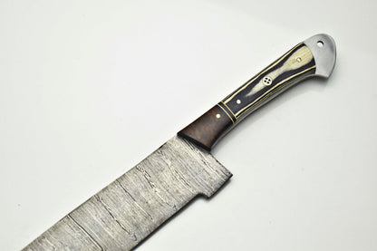 Professional 12 Inch Damascus Chef Knife  Hand Forged Kitchen Knife Gift For Chefs 1