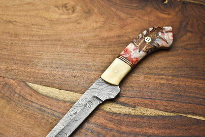 12 Custom Damascus Steel Cooking Knife  Handmade Professional Chef Blade 1