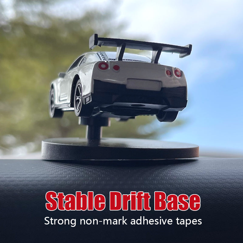 Cool Drift Car Dashboard Toy, Turning Swing Model, Sports Auto Ornament, Interior Decoration Gift for Men