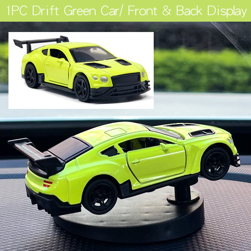 Cool Drift Car Dashboard Toy, Turning Swing Model, Sports Auto Ornament, Interior Decoration Gift for Men