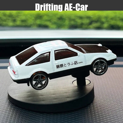 Cool Drift Car Dashboard Toy, Turning Swing Model, Sports Auto Ornament, Interior Decoration Gift for Men
