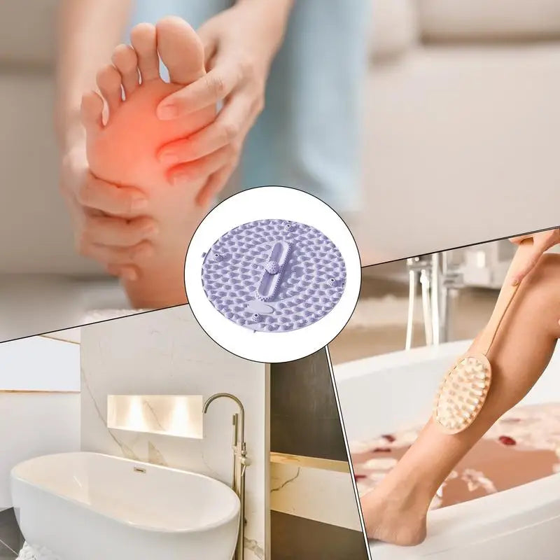 Foldable Particle Foot Massager Mat Pressure Point Foot Pad Relaxing Feet Pressure Point Mat 2