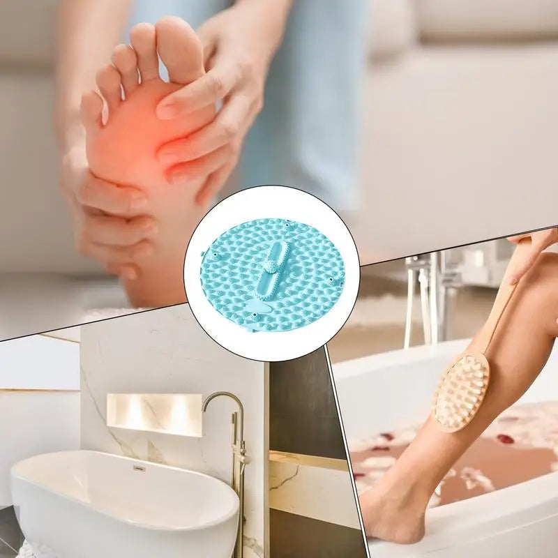 Foldable Particle Foot Massager Mat Pressure Point Foot Pad Relaxing Feet Pressure Point Mat 3