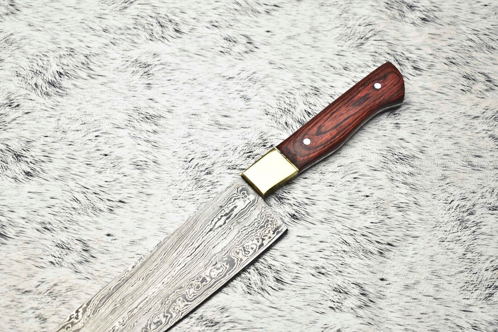 13 Handmade Damascus Steel Chef Knife  Full Tang Professional Kitchen Knife 1