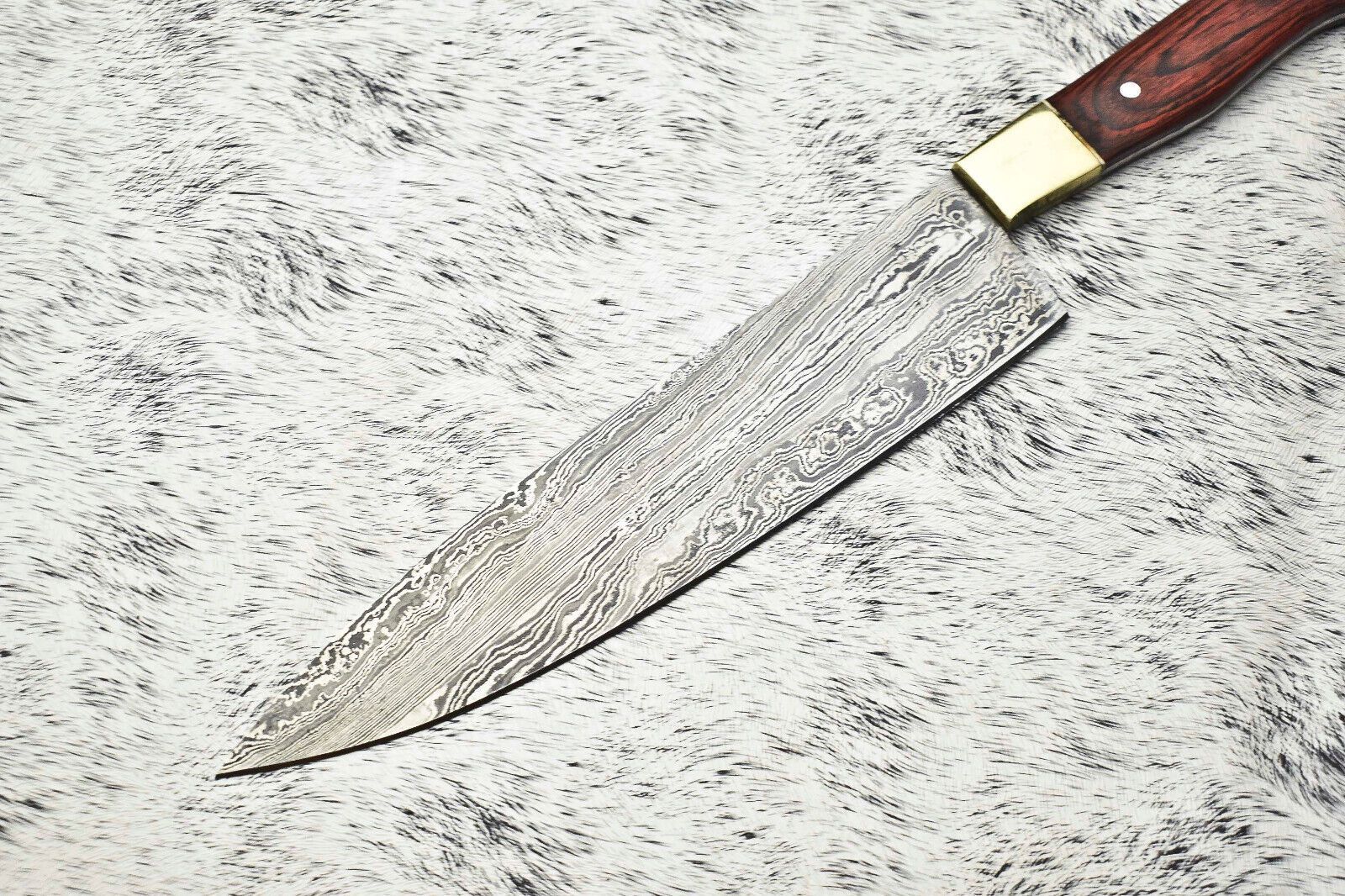 13 Handmade Damascus Steel Chef Knife  Full Tang Professional Kitchen Knife 2