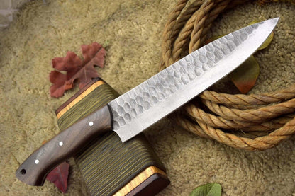 Luxury 13 Inch Damascus Steel Kitchen Knife  Handmade Chef Knife For Professionals 2