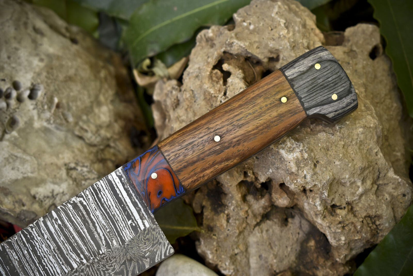 Artisan Hand Forged 13 Damascus Chef Knife  Premium Kitchen Knife Gift 1