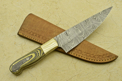 13 Hand Forged Damascus Chef Knife  Professional Kitchen  Outdoor Use 3