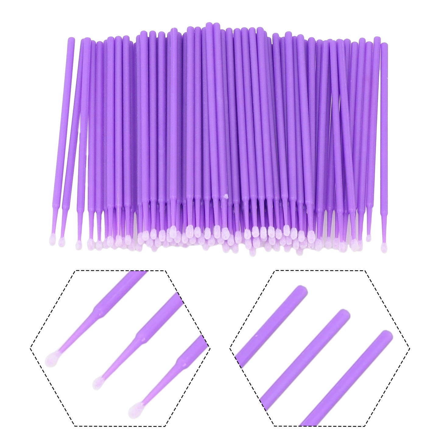 Touchup Paint Brushes Dentistry Pen Automobile Cleaning Stick Car Applicator Brush Set 3