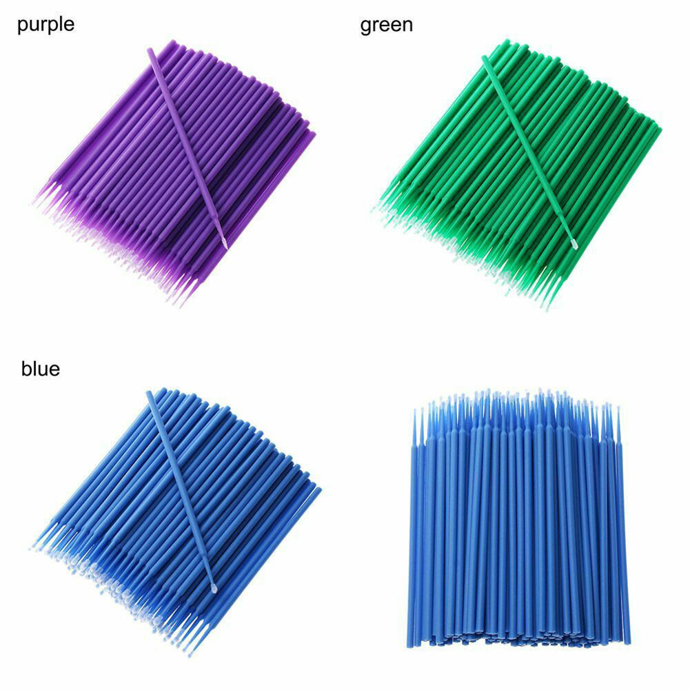 Touchup Paint Brushes Dentistry Pen Automobile Cleaning Stick Car Applicator Brush Set 6
